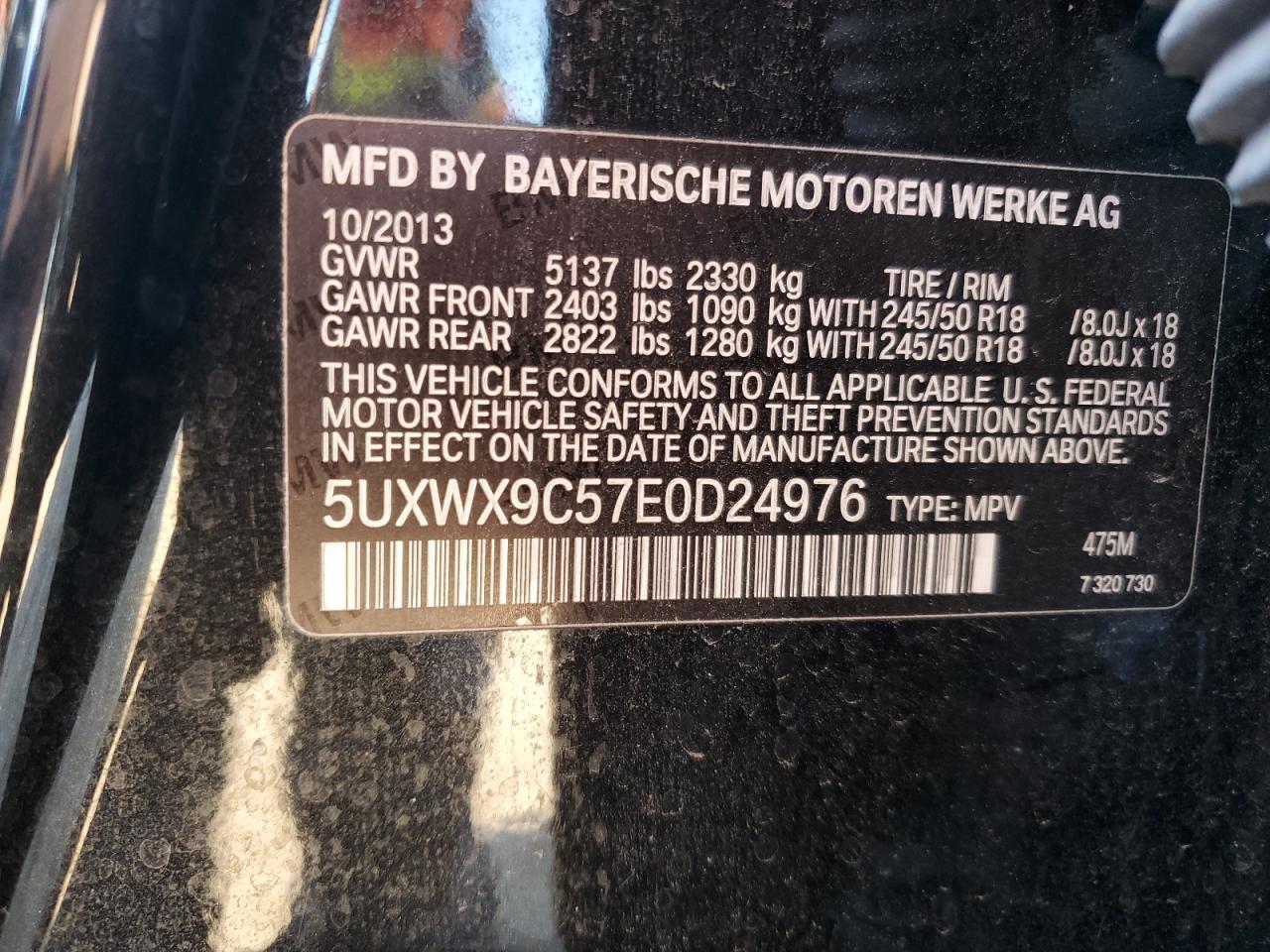 2014 BMW X3