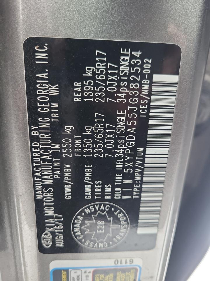 2018 KIA SORENTO