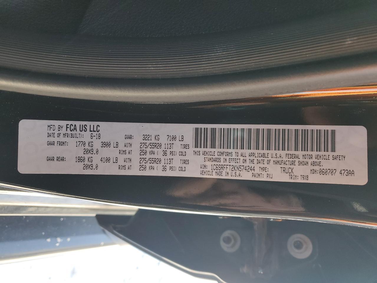 2019 RAM 1500