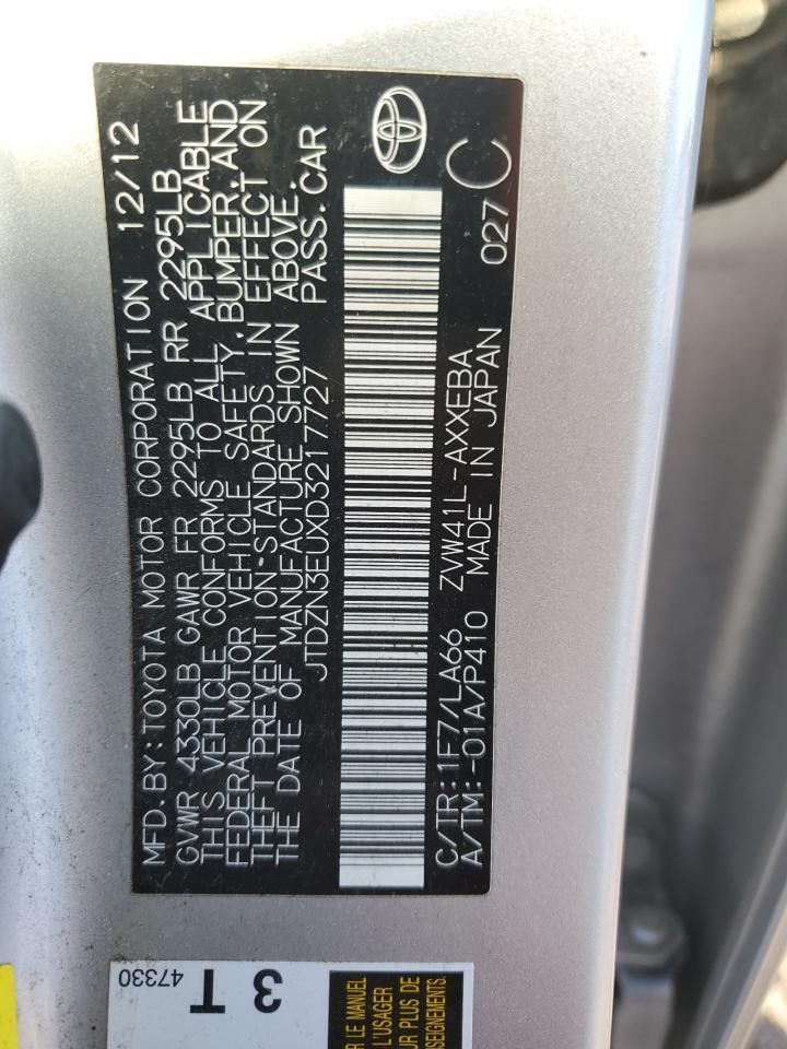 2013 TOYOTA PRIUS