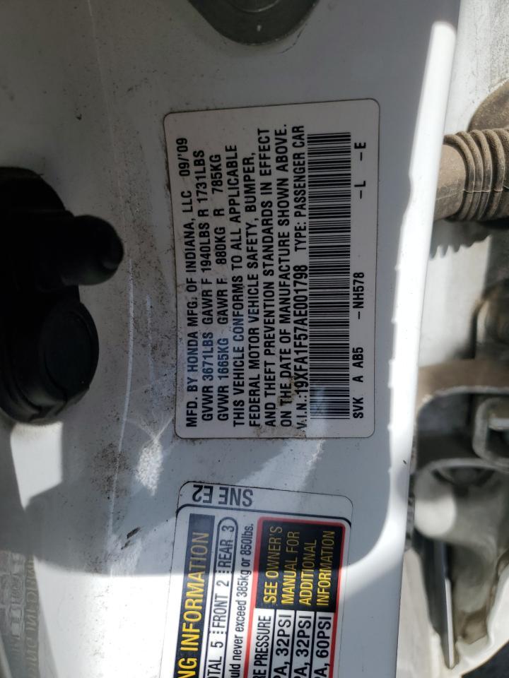 2010 HONDA CIVIC
