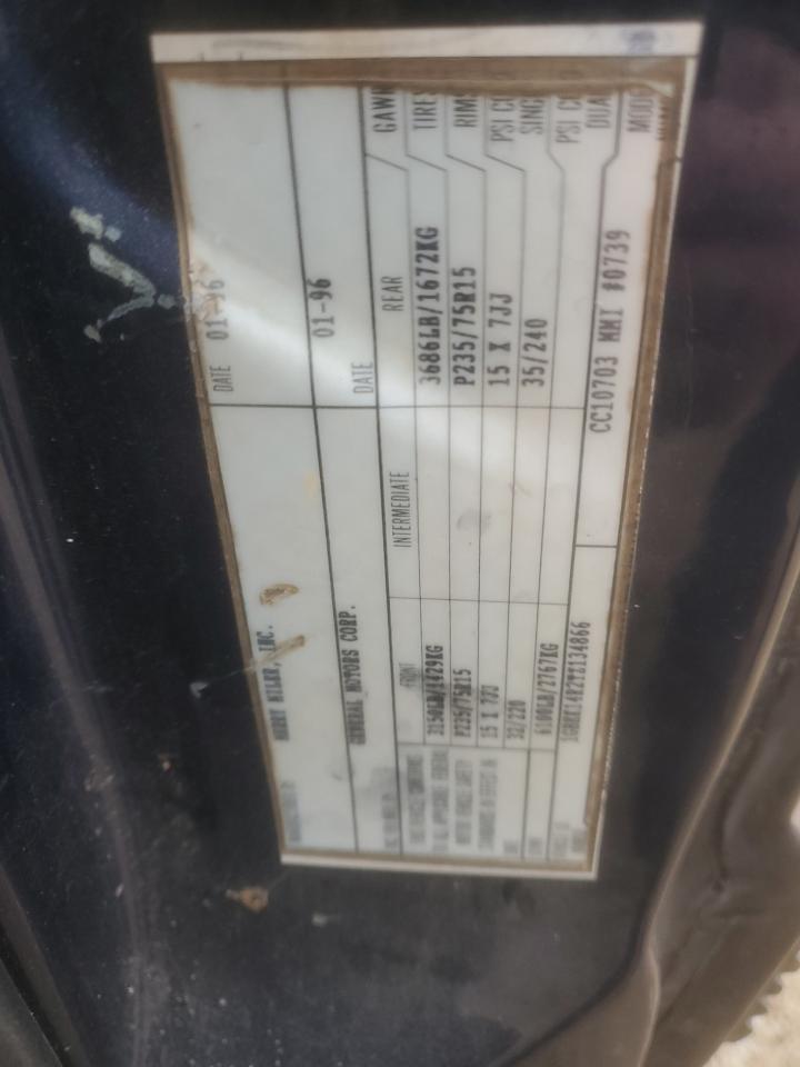 1996 CHEVROLET Gmt