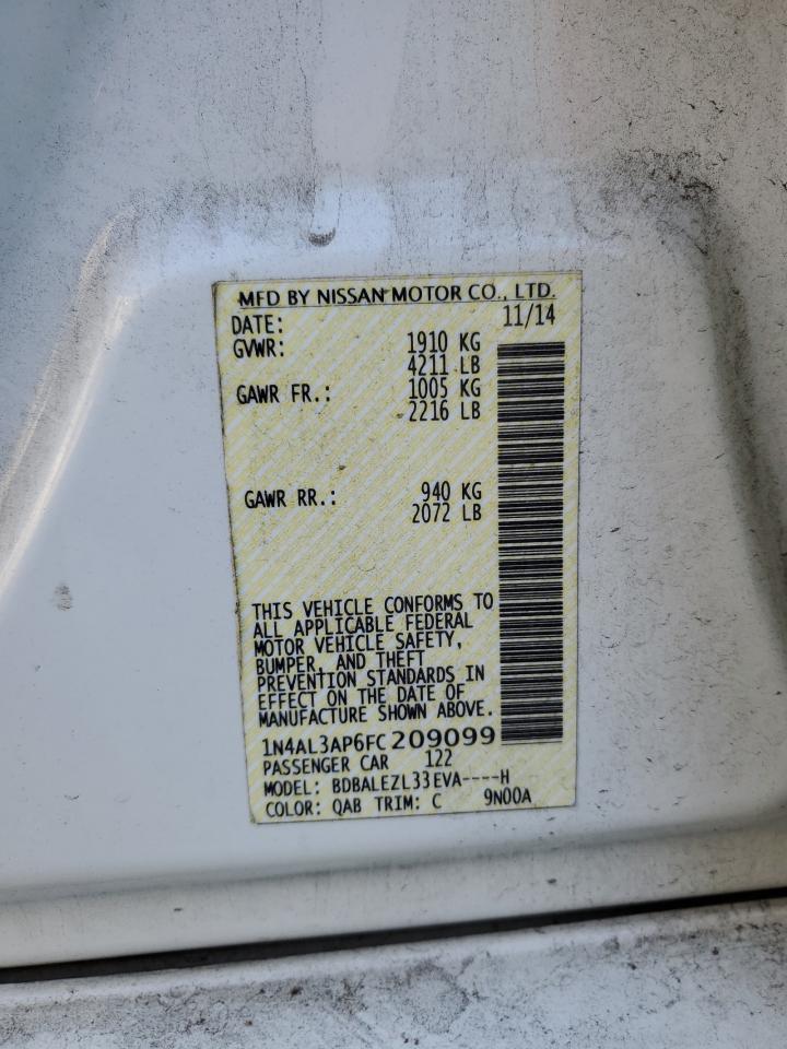 2015 NISSAN ALTIMA