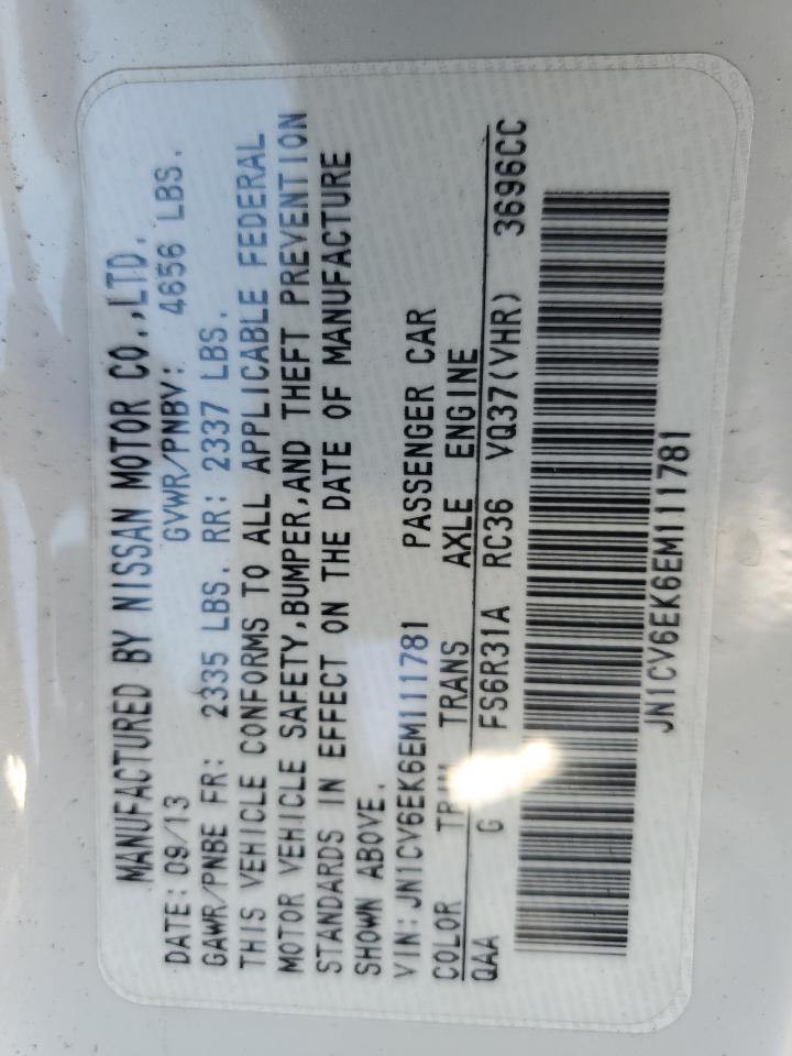 2014 INFINITI Q60