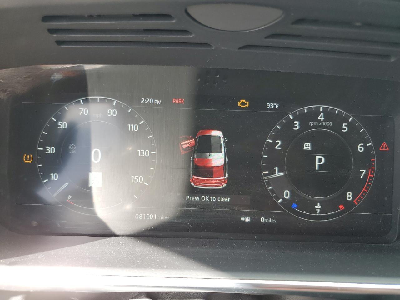2018 LAND ROVER RANGE ROVER