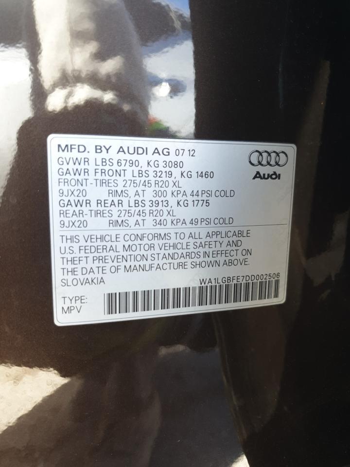 2013 AUDI Q7