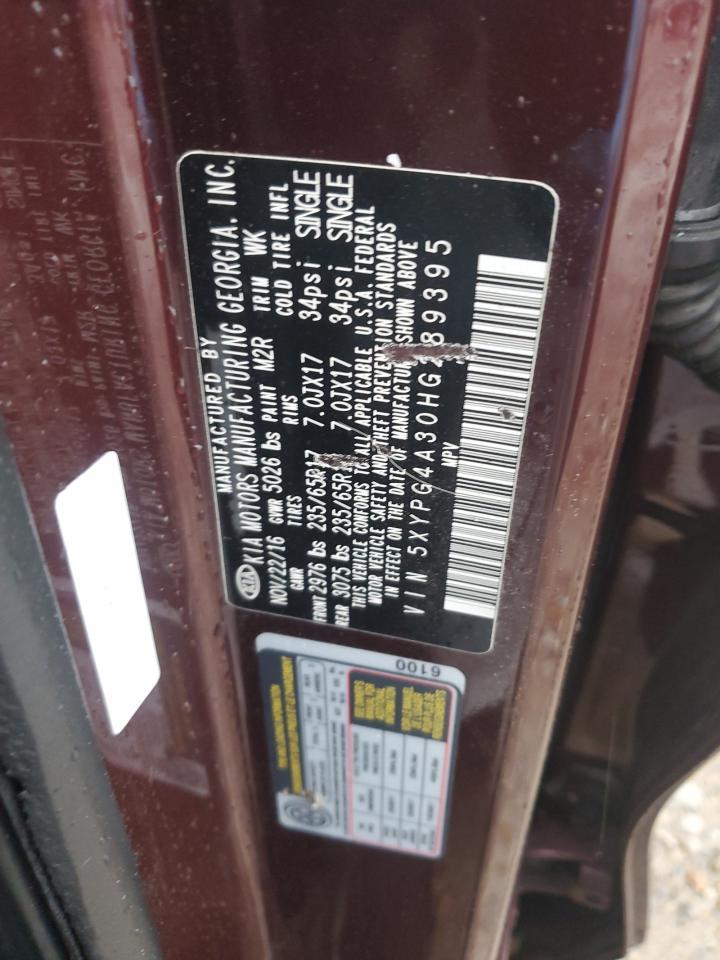 2017 KIA SORENTO