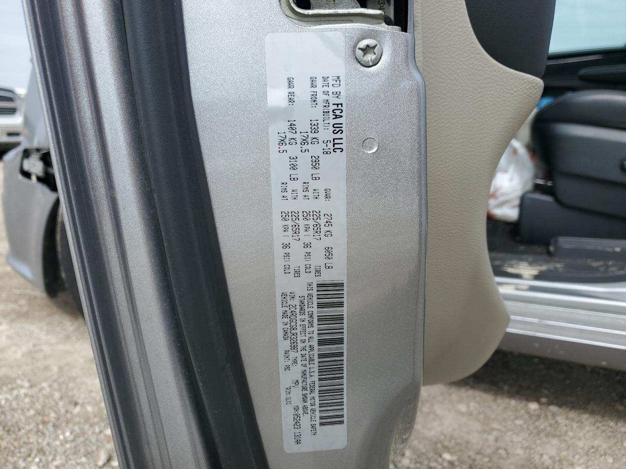 2018 DODGE CARAVAN