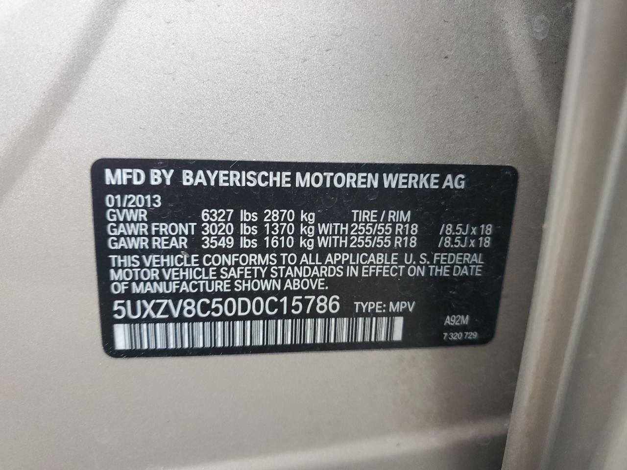 2013 BMW X5