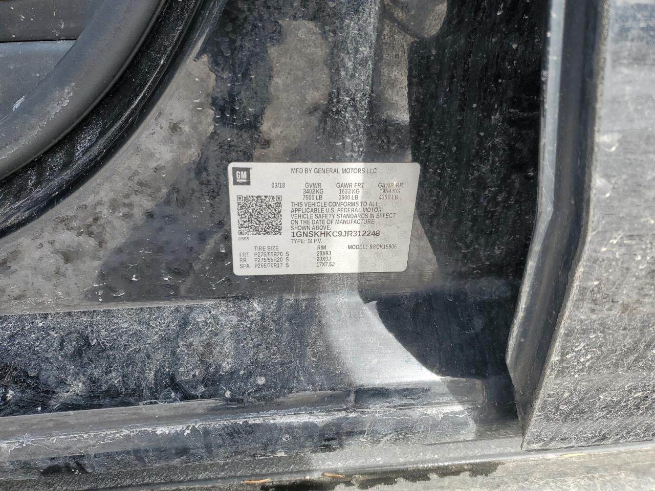 2018 CHEVROLET Suburban