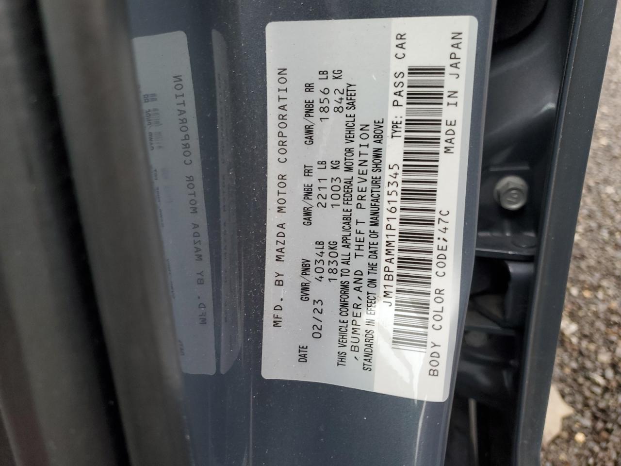 2023 MAZDA 3