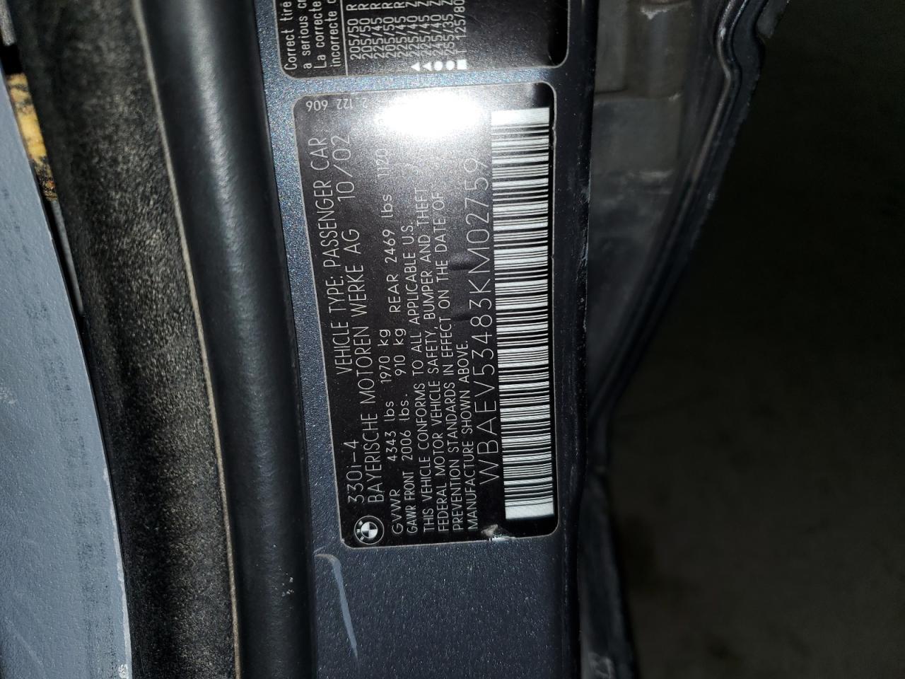 2003 BMW 3 SERIES