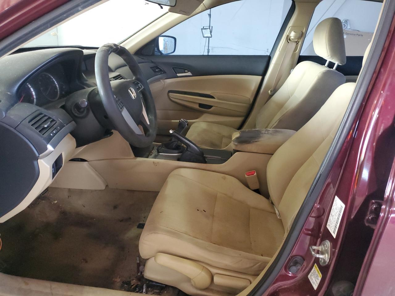 2012 HONDA ACCORD
