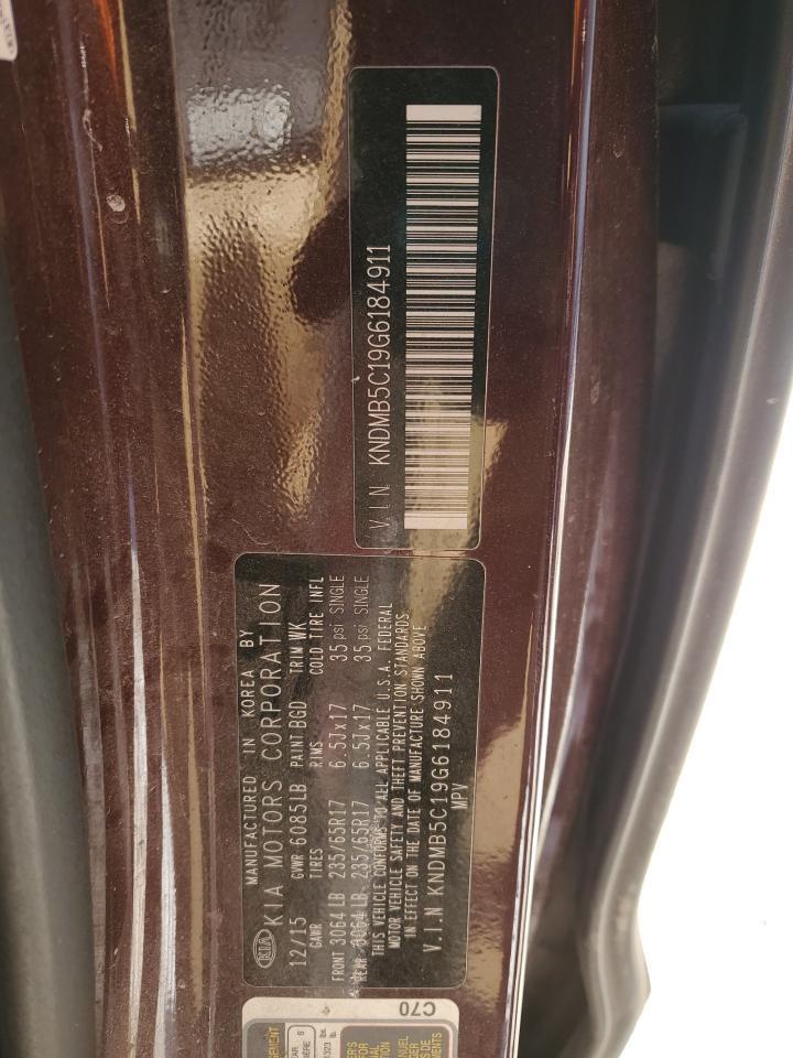 2016 KIA SEDONA