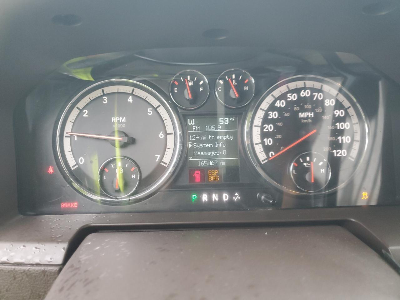 2009 DODGE RAM 1500