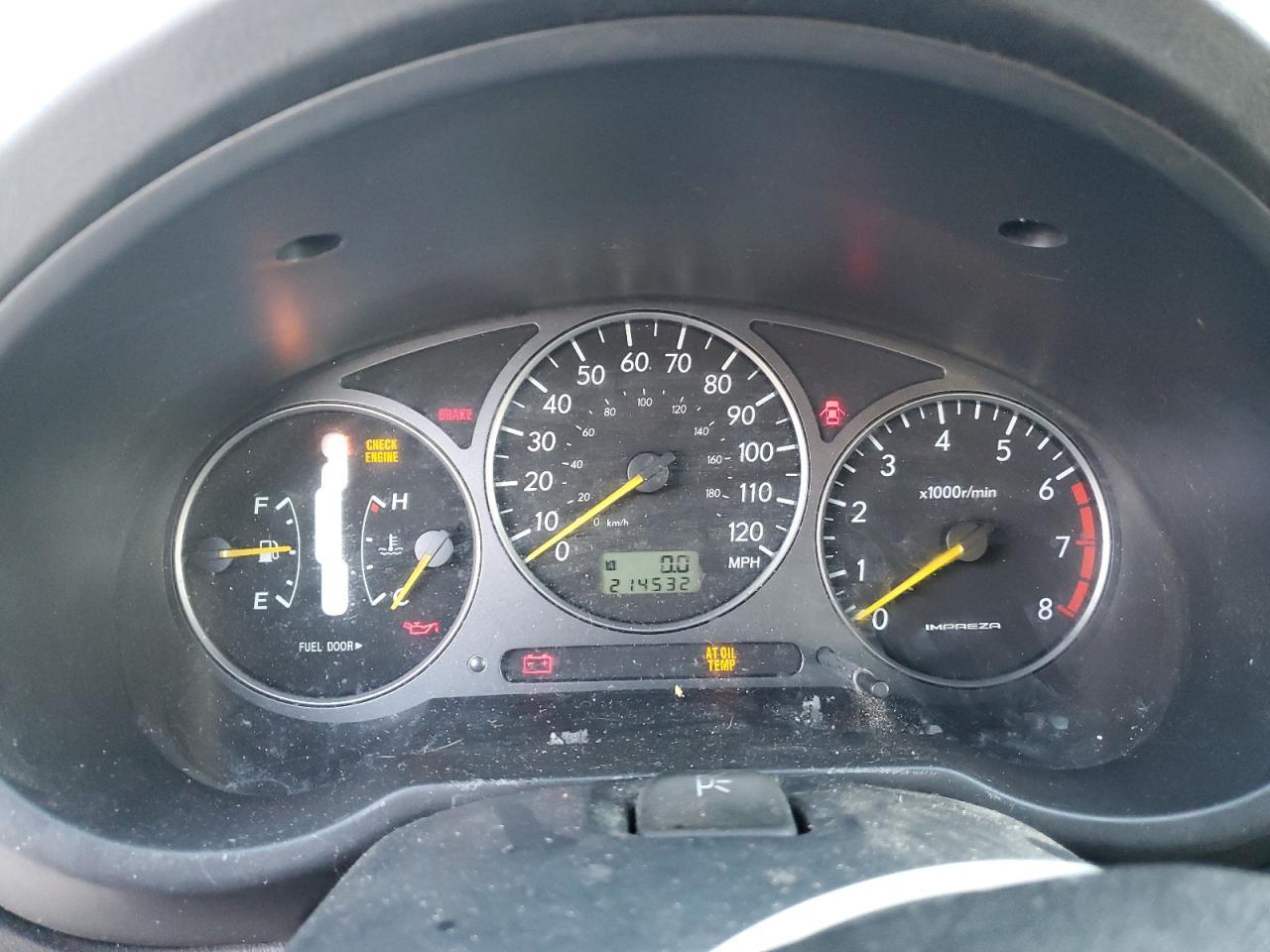 2003 SUBARU IMPREZA