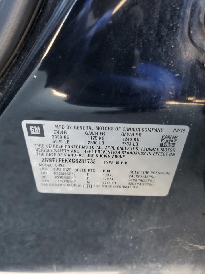 2016 CHEVROLET EQUINOX