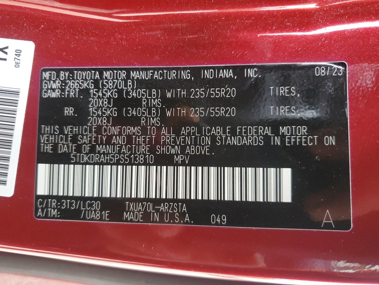 2023 TOYOTA HIGHLANDER