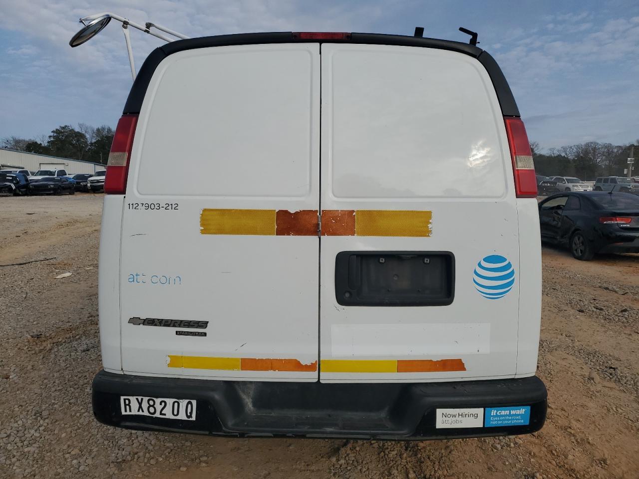 2012 CHEVROLET EXPRESS 2500