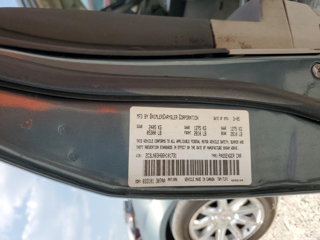2006 CHRYSLER 300