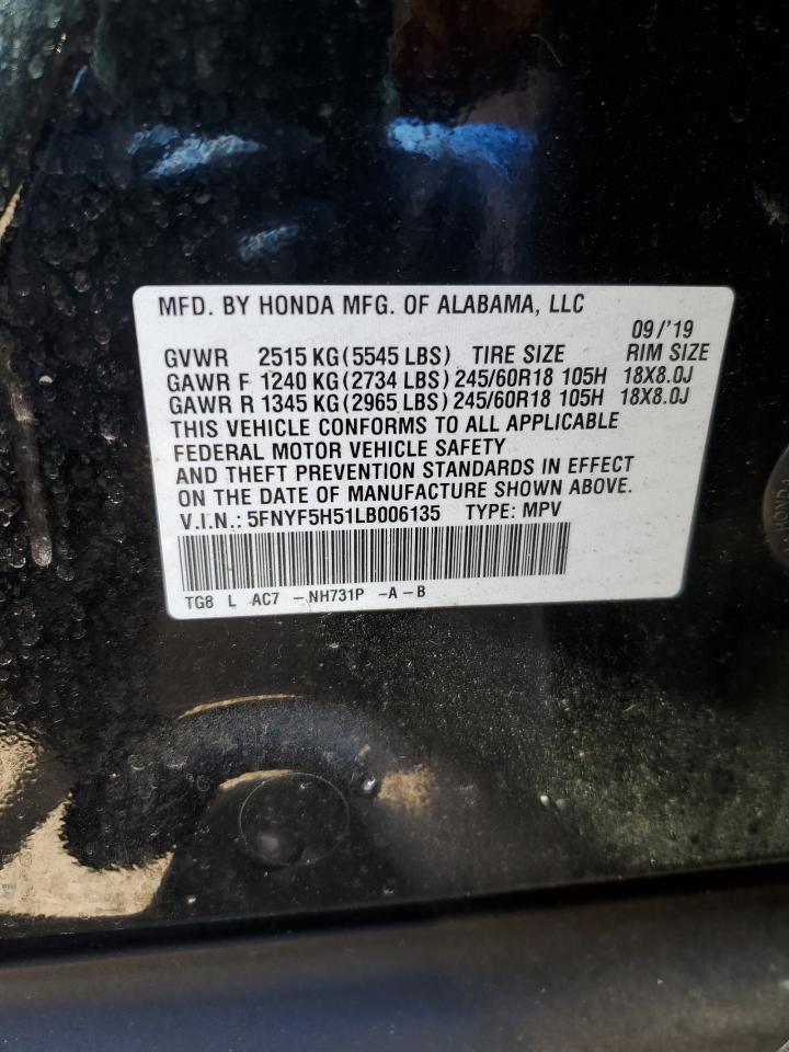 2020 HONDA PILOT