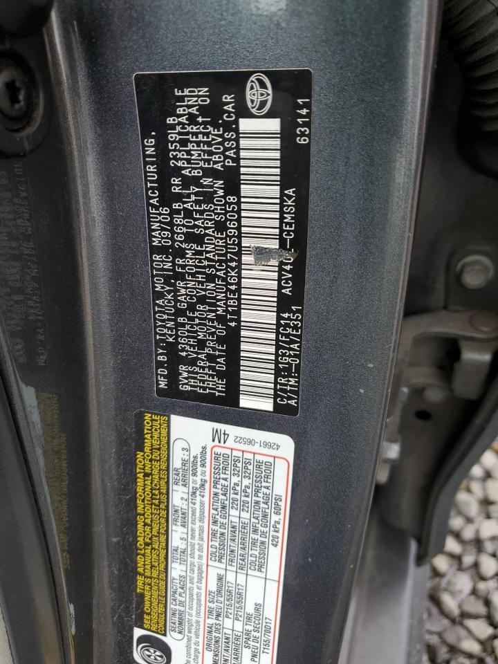2007 TOYOTA CAMRY