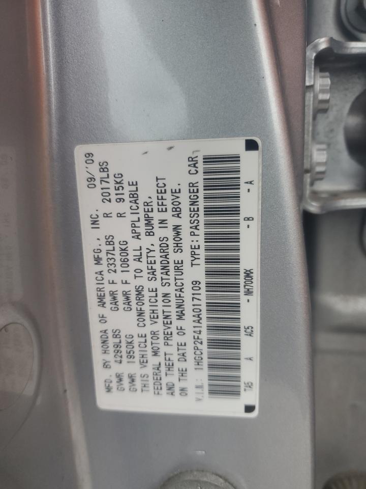 2010 HONDA ACCORD