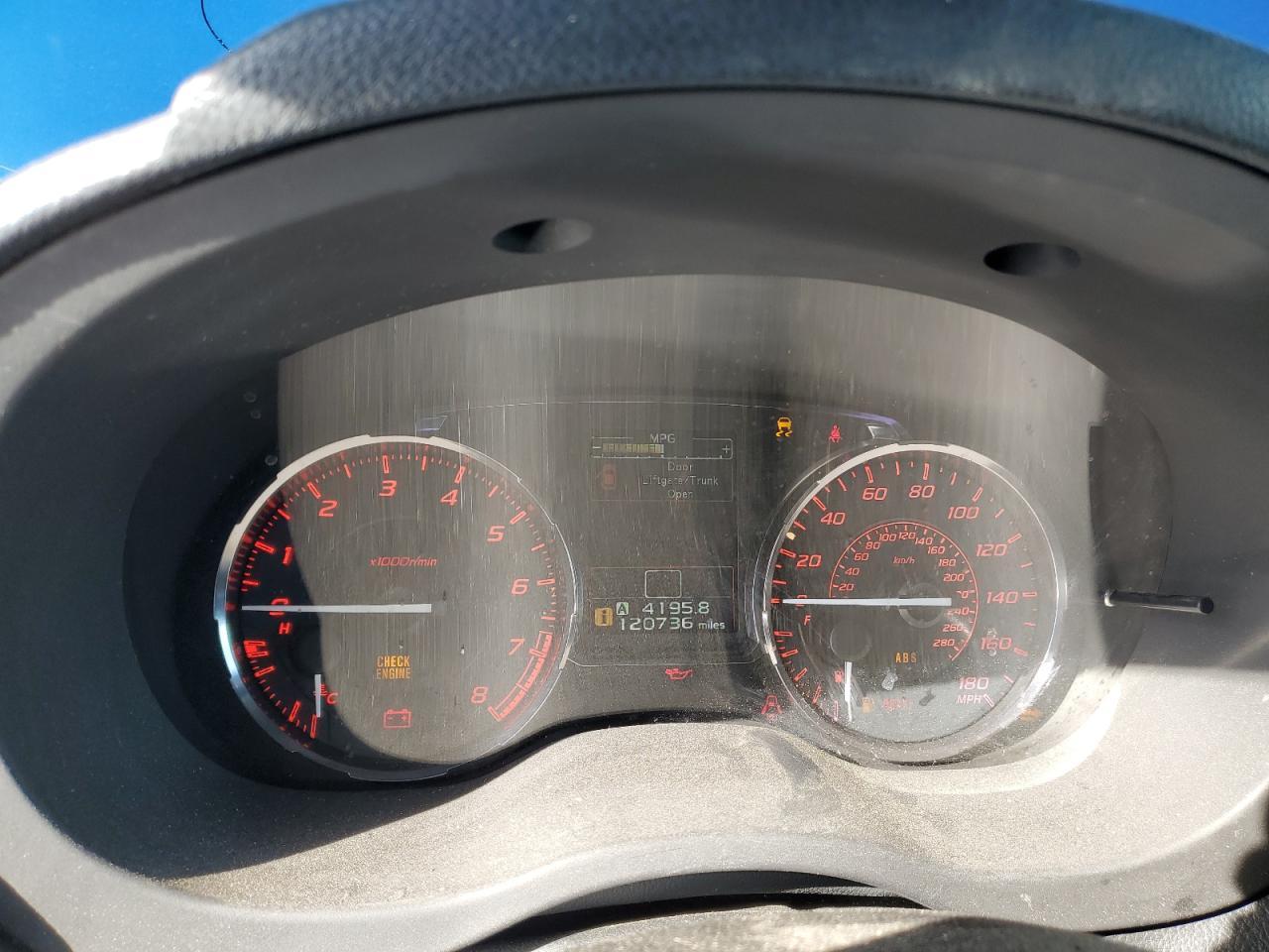 2016 SUBARU WRX