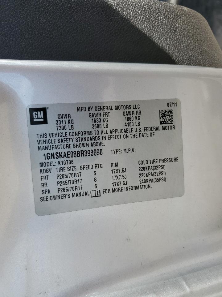 2011 CHEVROLET Tahoe