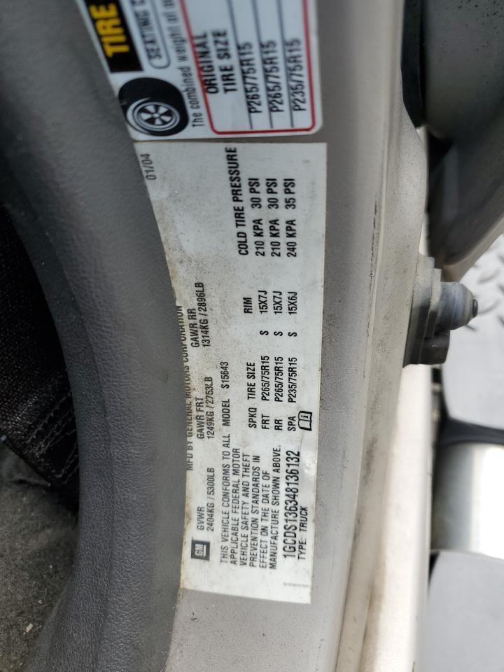 2004 CHEVROLET COLORADO