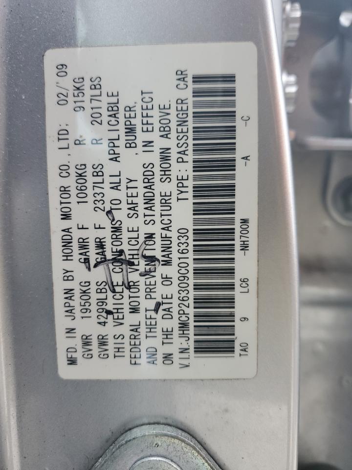 2009 HONDA ACCORD