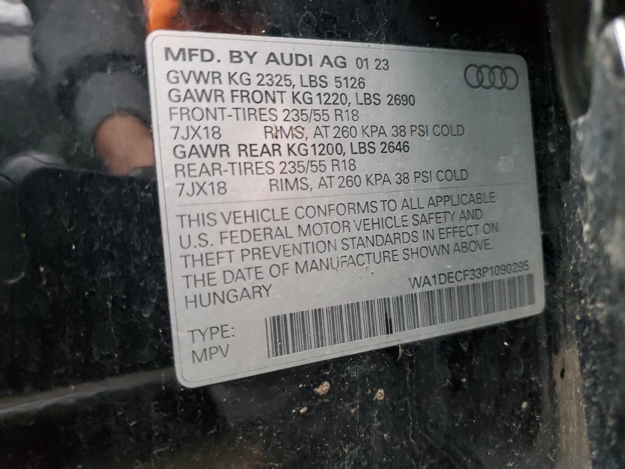 2023 AUDI Q3