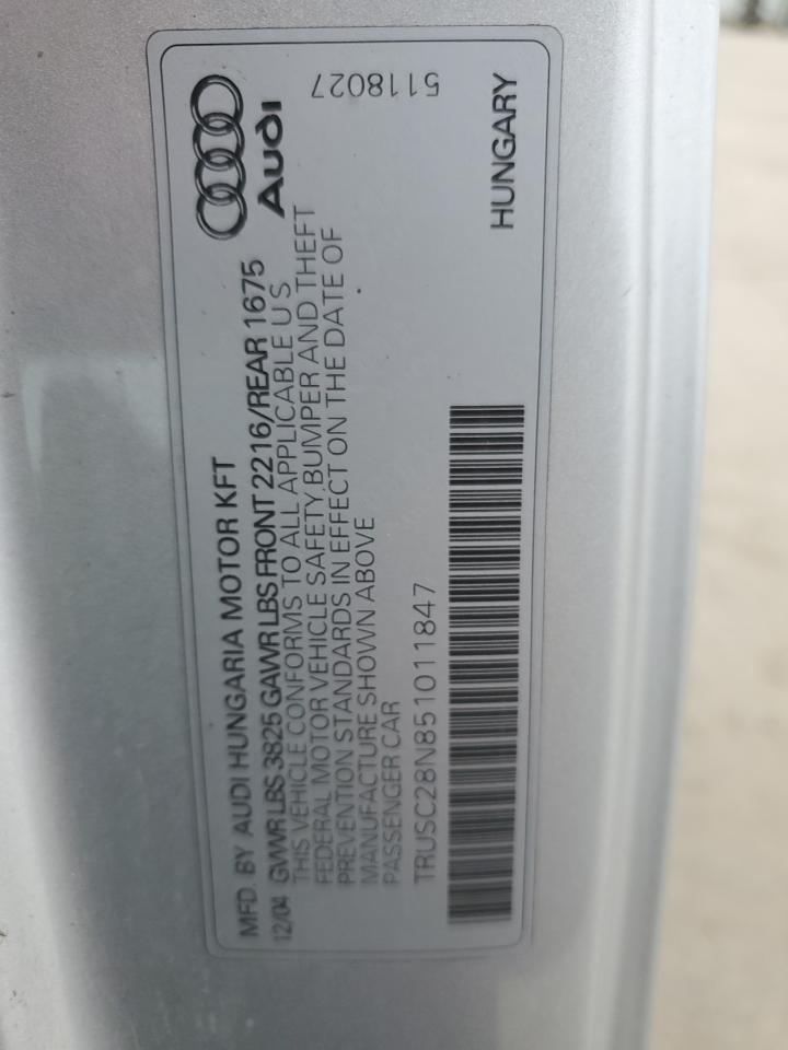 2005 AUDI TT
