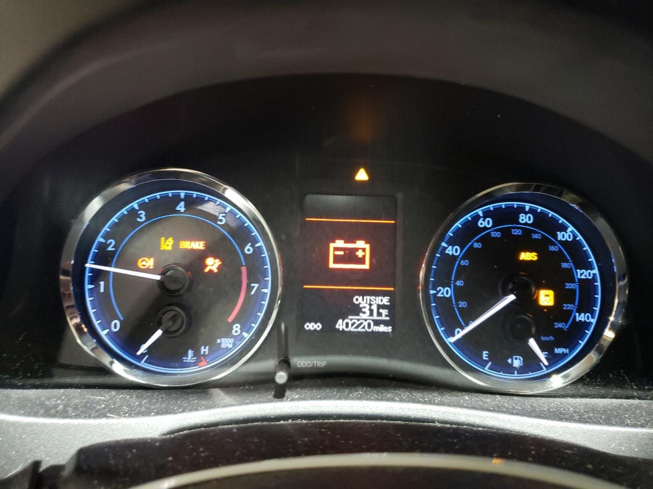 2017 TOYOTA COROLLA