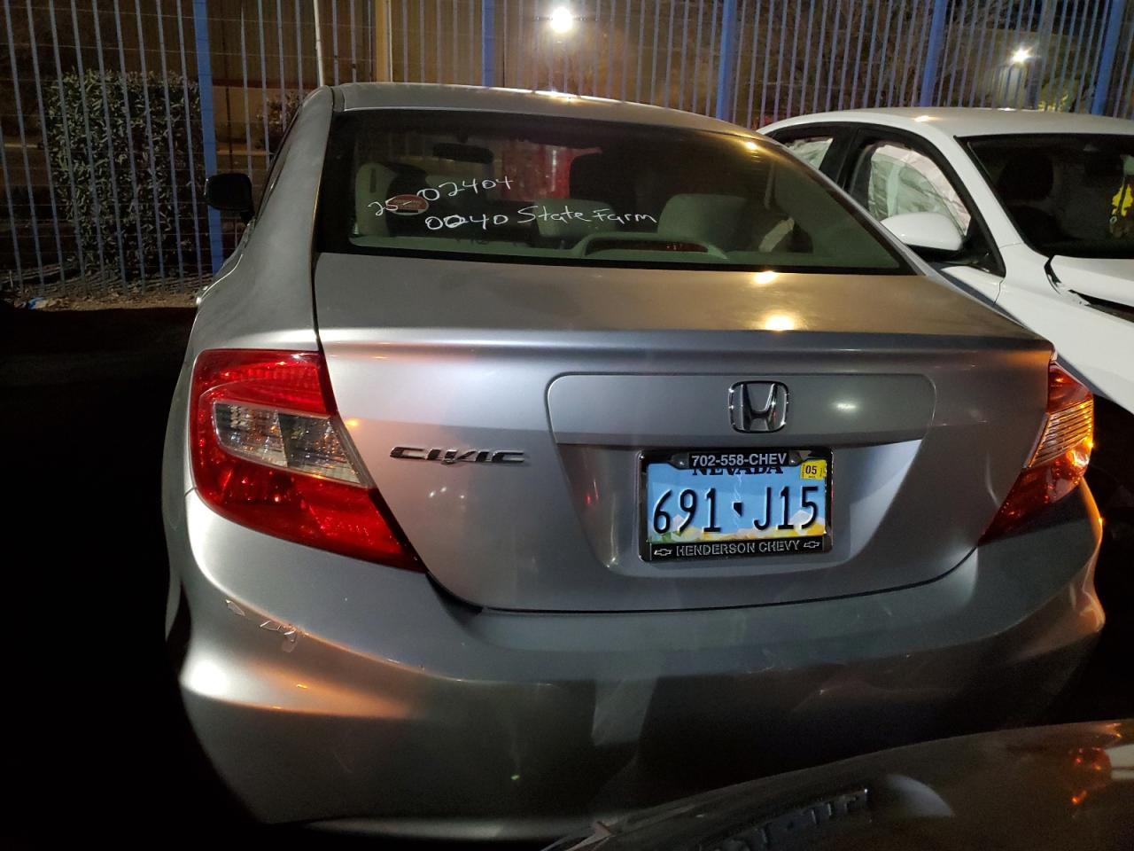 2012 HONDA CIVIC