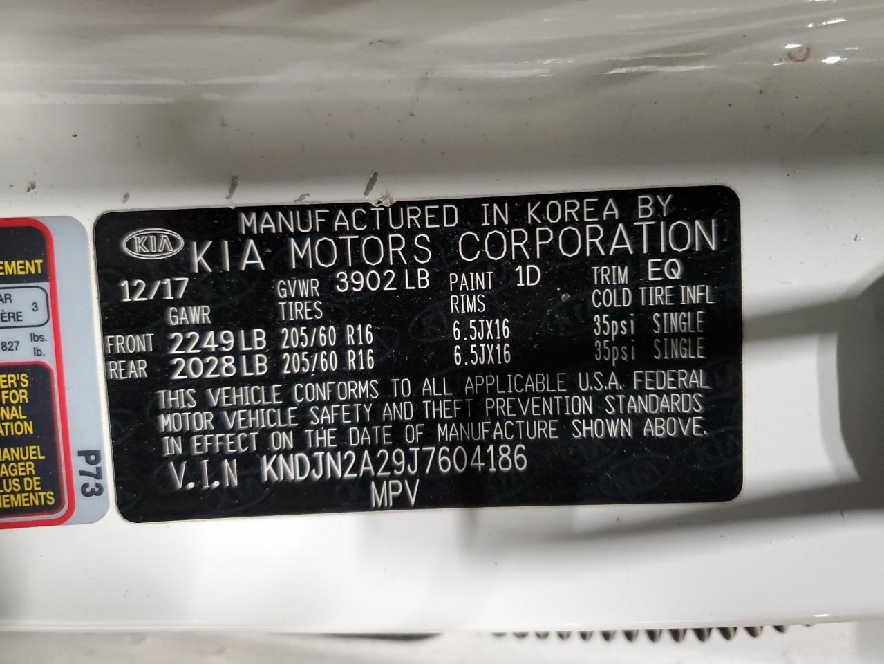 2018 KIA SOUL