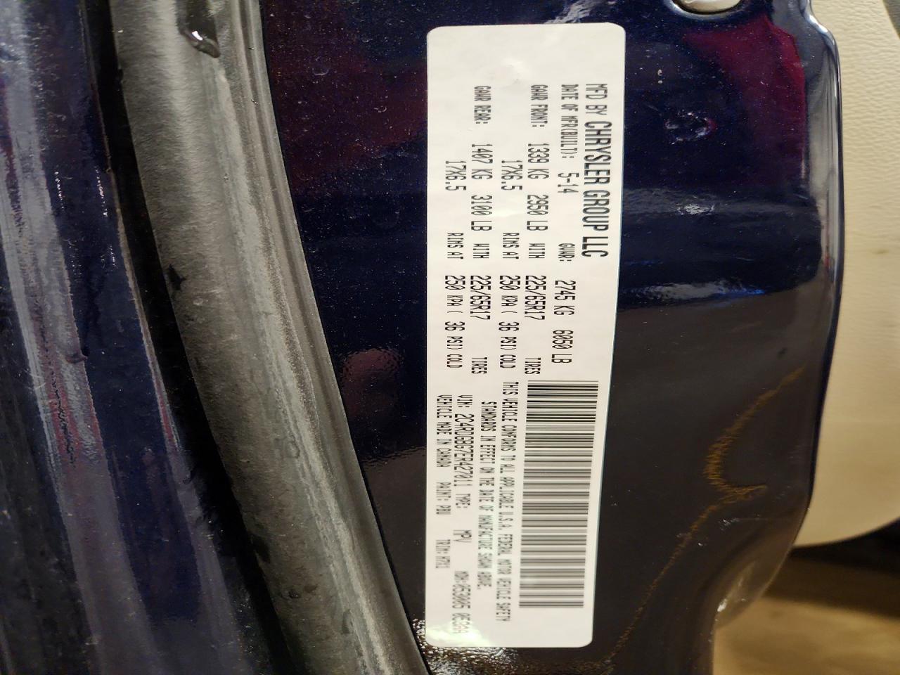 2014 DODGE GRAND CARAVAN
