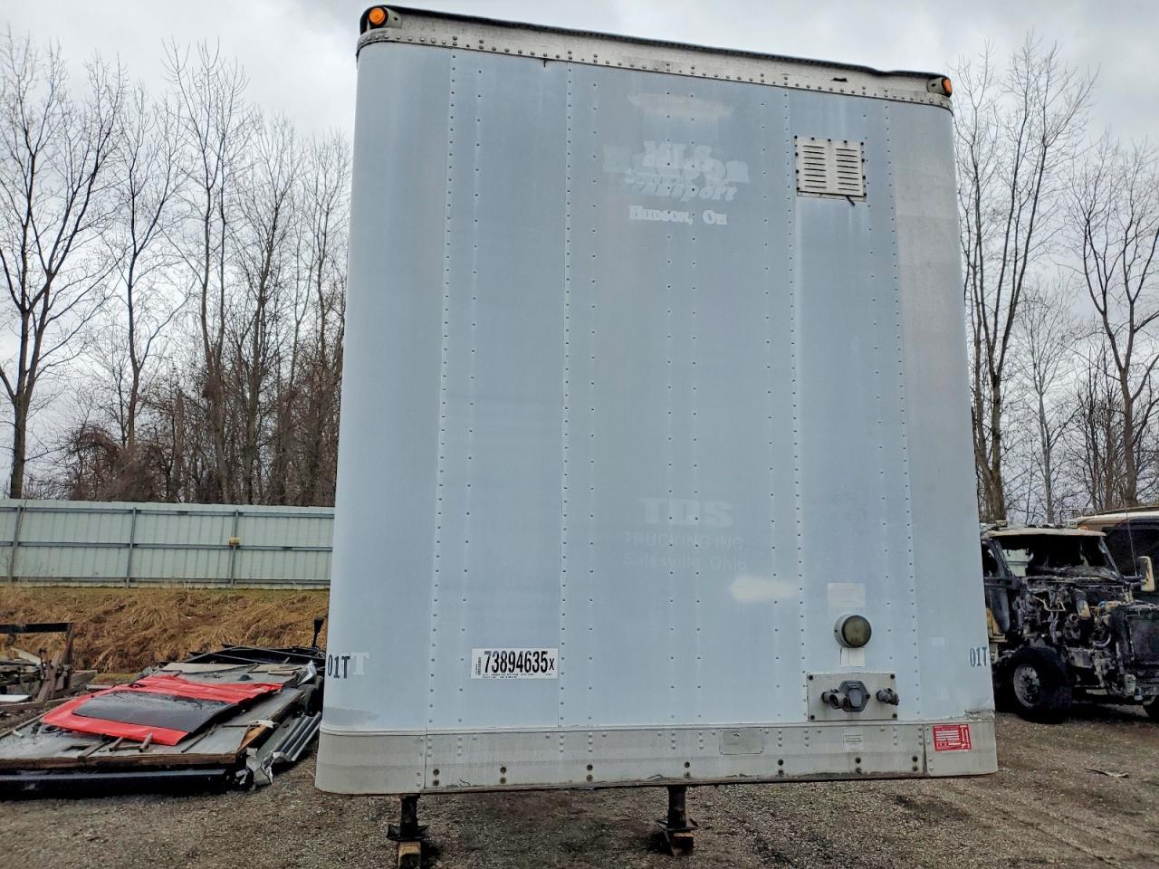 2003 Trailmobile Dry Van Trailer