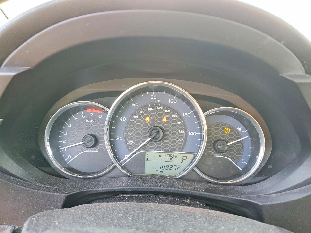 2016 TOYOTA COROLLA