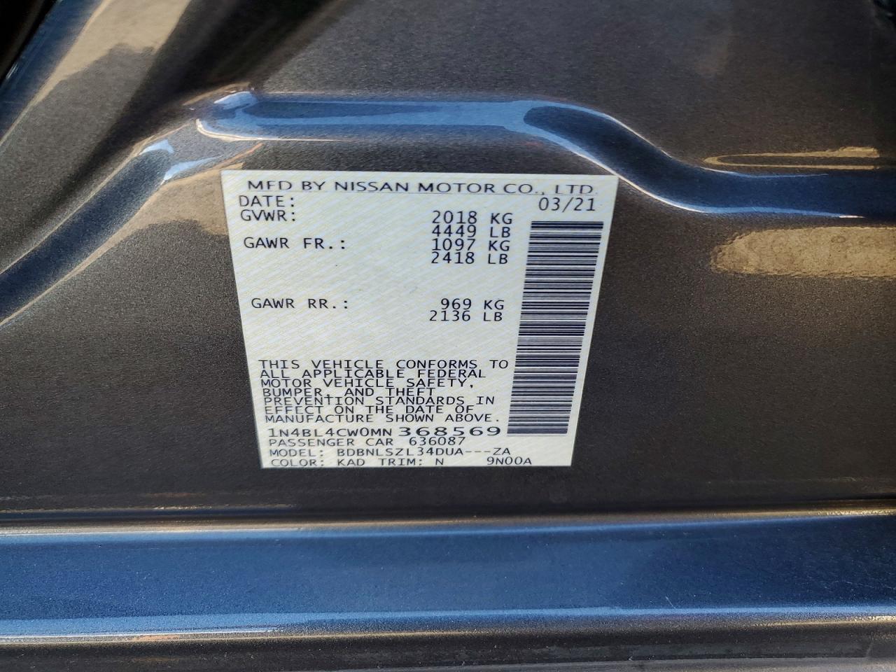 2021 NISSAN ALTIMA