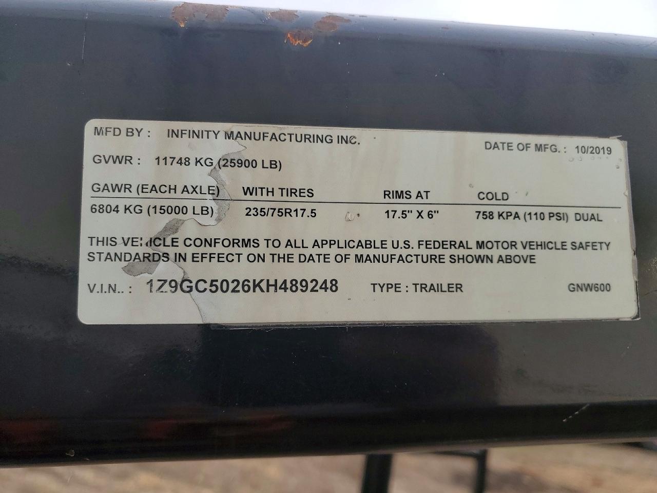 2019 INFINITI
