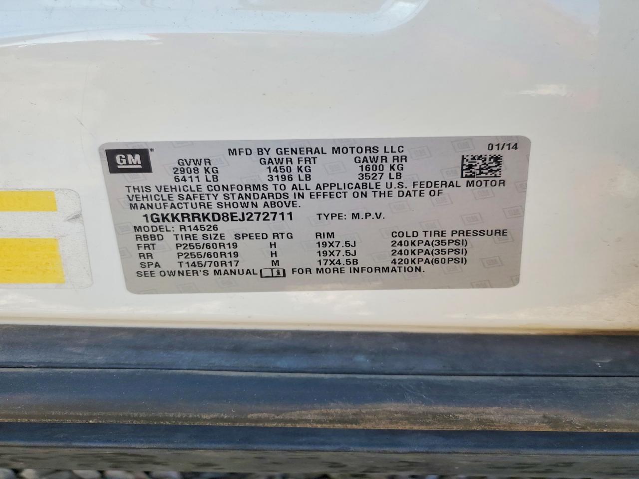 2014 GMC ACADIA