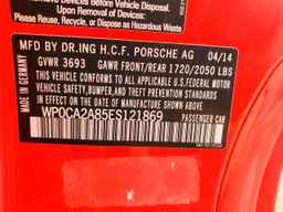 2014 PORSCHE Boxster