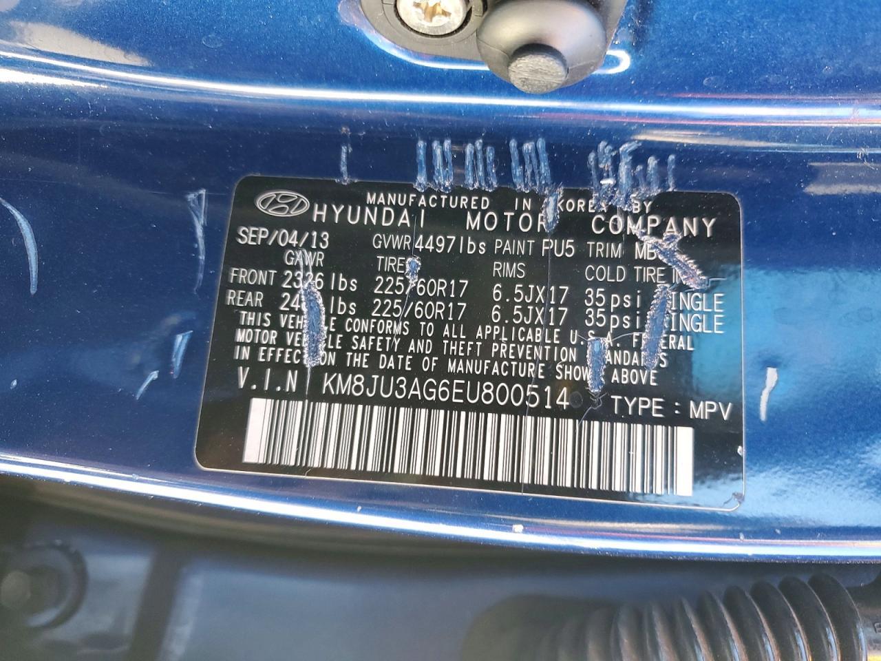2014 HYUNDAI TUCSON