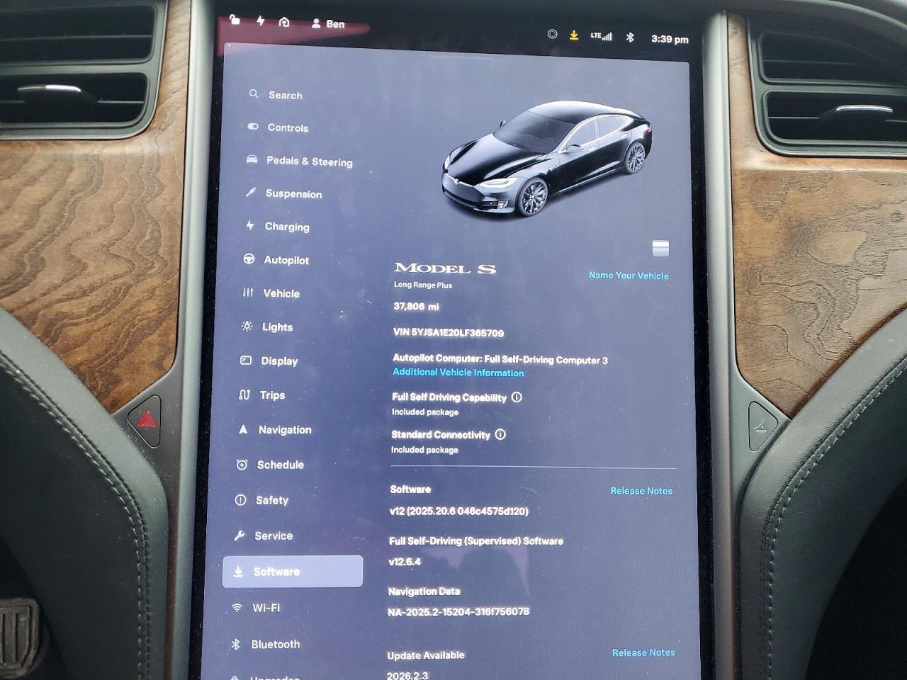 2020 TESLA MODEL S