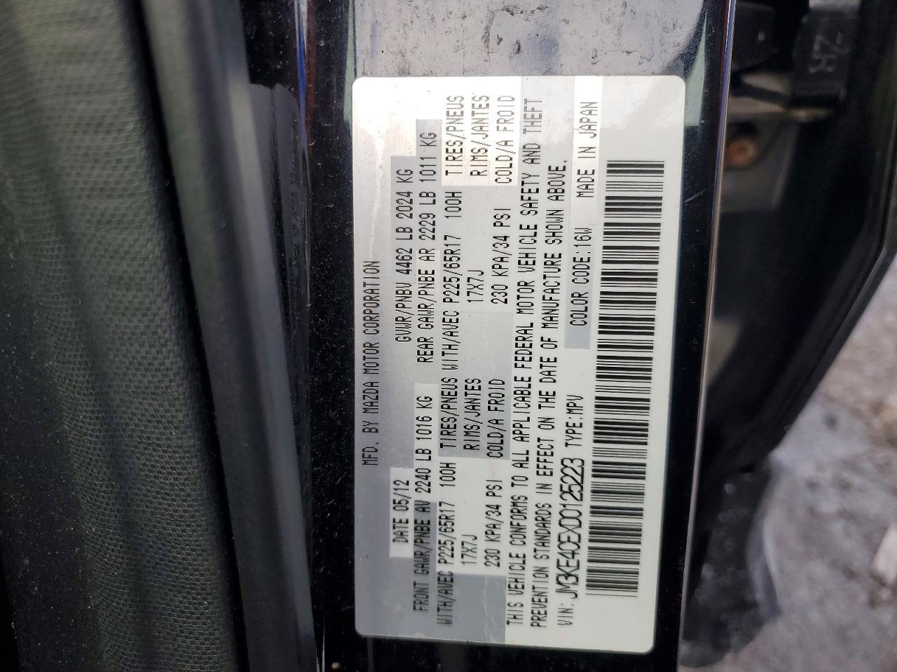 2013 MAZDA CX-5
