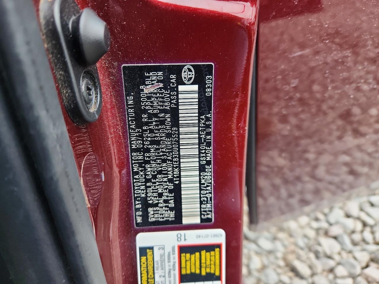 2013 TOYOTA Avalon