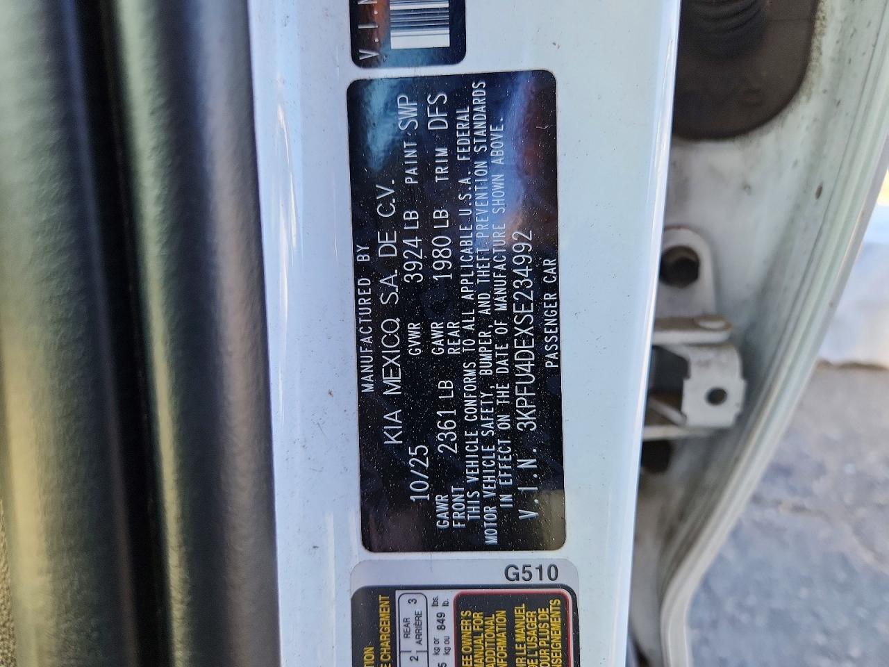 2025 KIA K4
