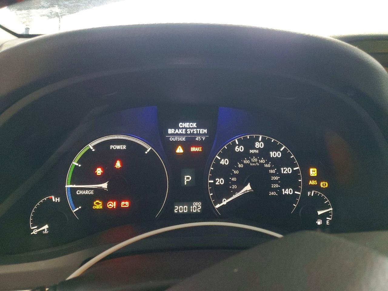 2011 LEXUS RX 450H