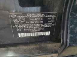 2017 HYUNDAI SONATA